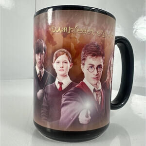 Wizarding World of Harry Potter DUMBLEDORE’S ARMY Ceramic Mug Large 4.5” High